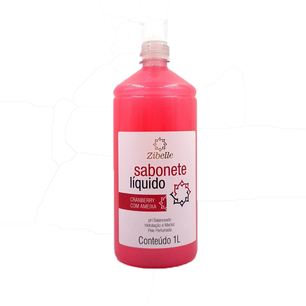 Sabonete Zibelle Liq. Cranberry E Ameixa 1l