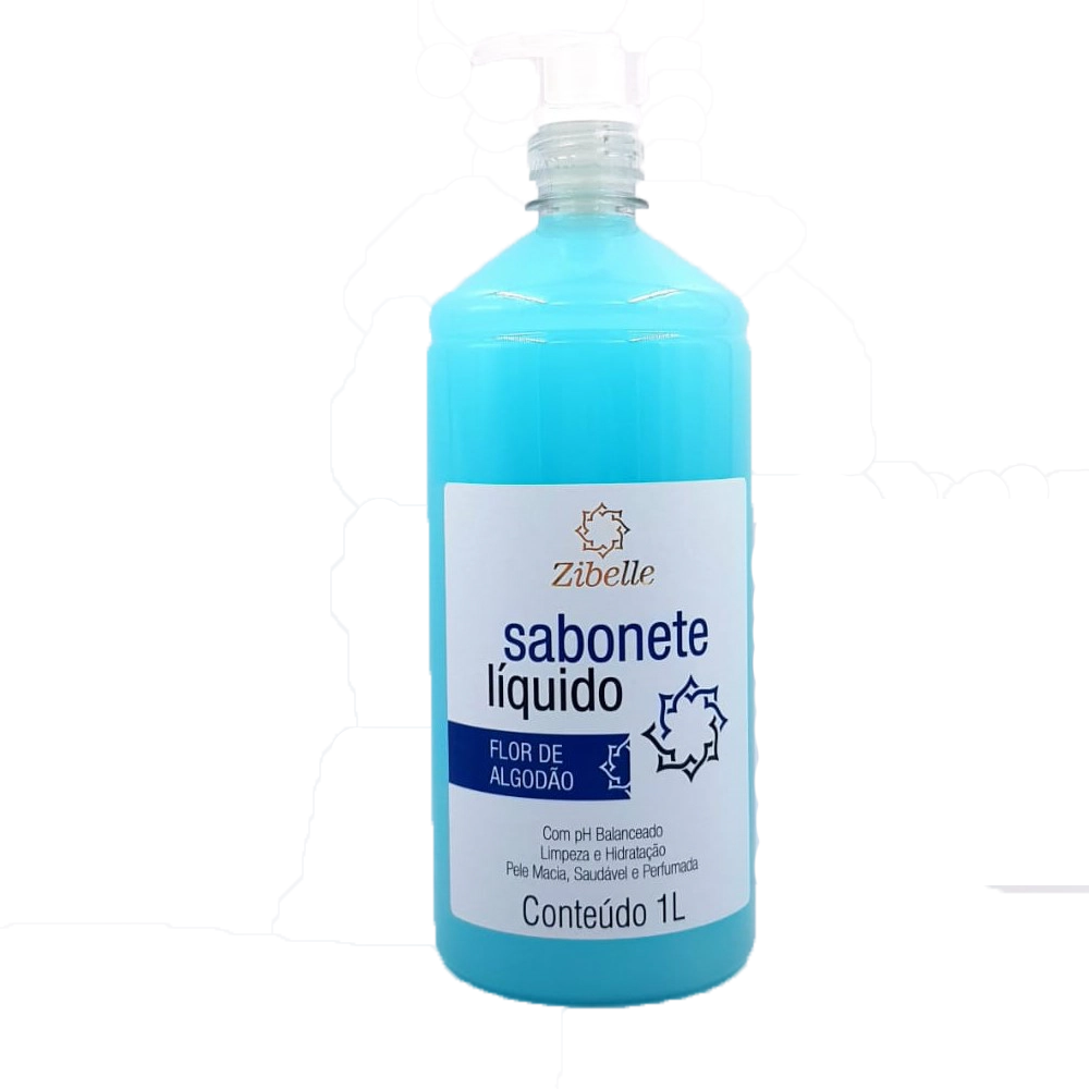 Sabonete Zibelle Liq. Flor De Algodao 1l