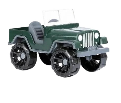 Brinquedo.poliplac Jipe Exercito C/lancha