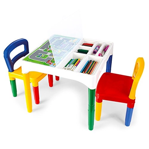 Mesinha Didática Infantil Com Cadeiras 5825 Poliplac
