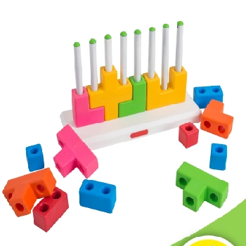 Bloco De Encaixe Didatico Ref.8123 Poliplac