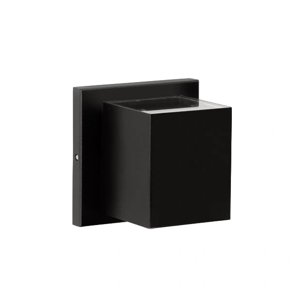Arandela Quadrada Box C/base 1xg9 Preto-ancora (1244)