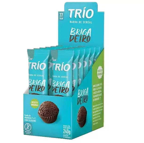 Barra Cereal Trio 12x1 20g Brigadeiro