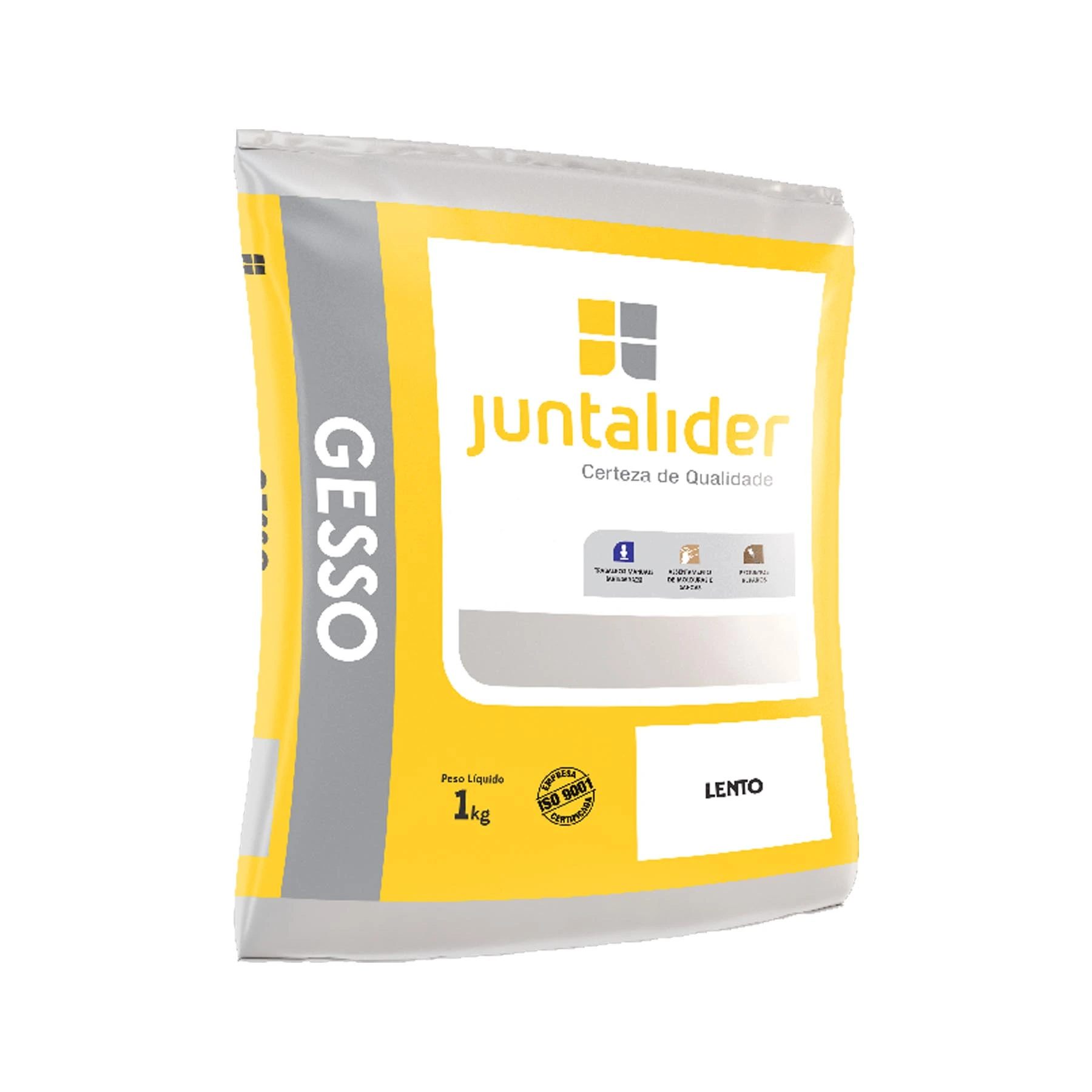 Gesso P/estuque 1kg Lento