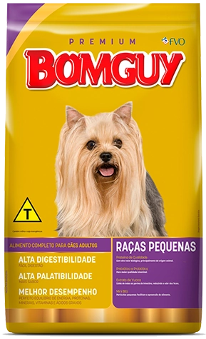 Racao Bomguy Raca Pequenas 2kg