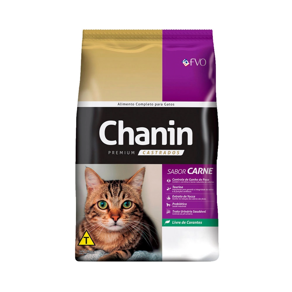 Racao Chanin Castrados 1kg