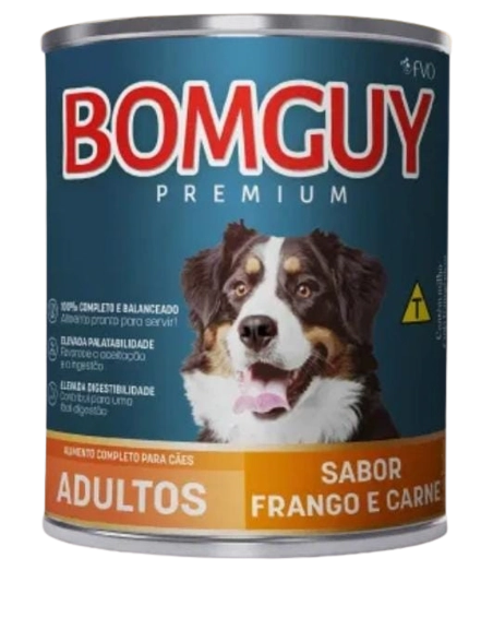 Petiscos Bomguy 280g Ad Frango Carne Lt
