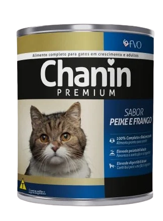 Racao Chanin 280g Peixe E Frango