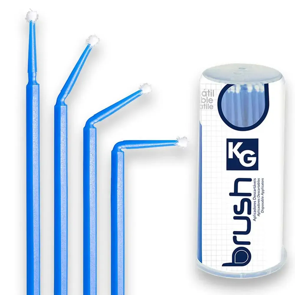 Pincel Aplicador Fino - KG - Azul (Cód. 25.6892)
