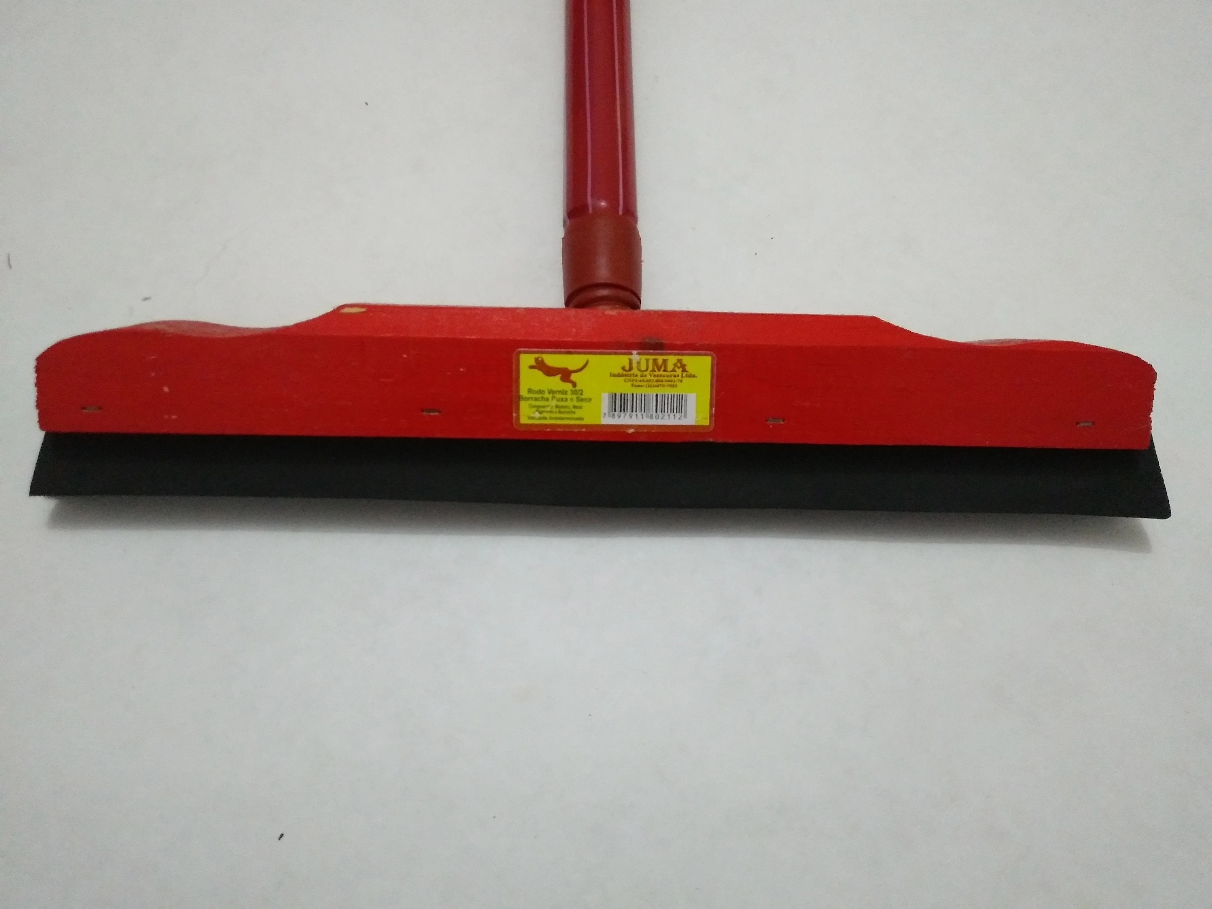 Rodo Juma Verniz Madeira 30cm 2 Borrachas