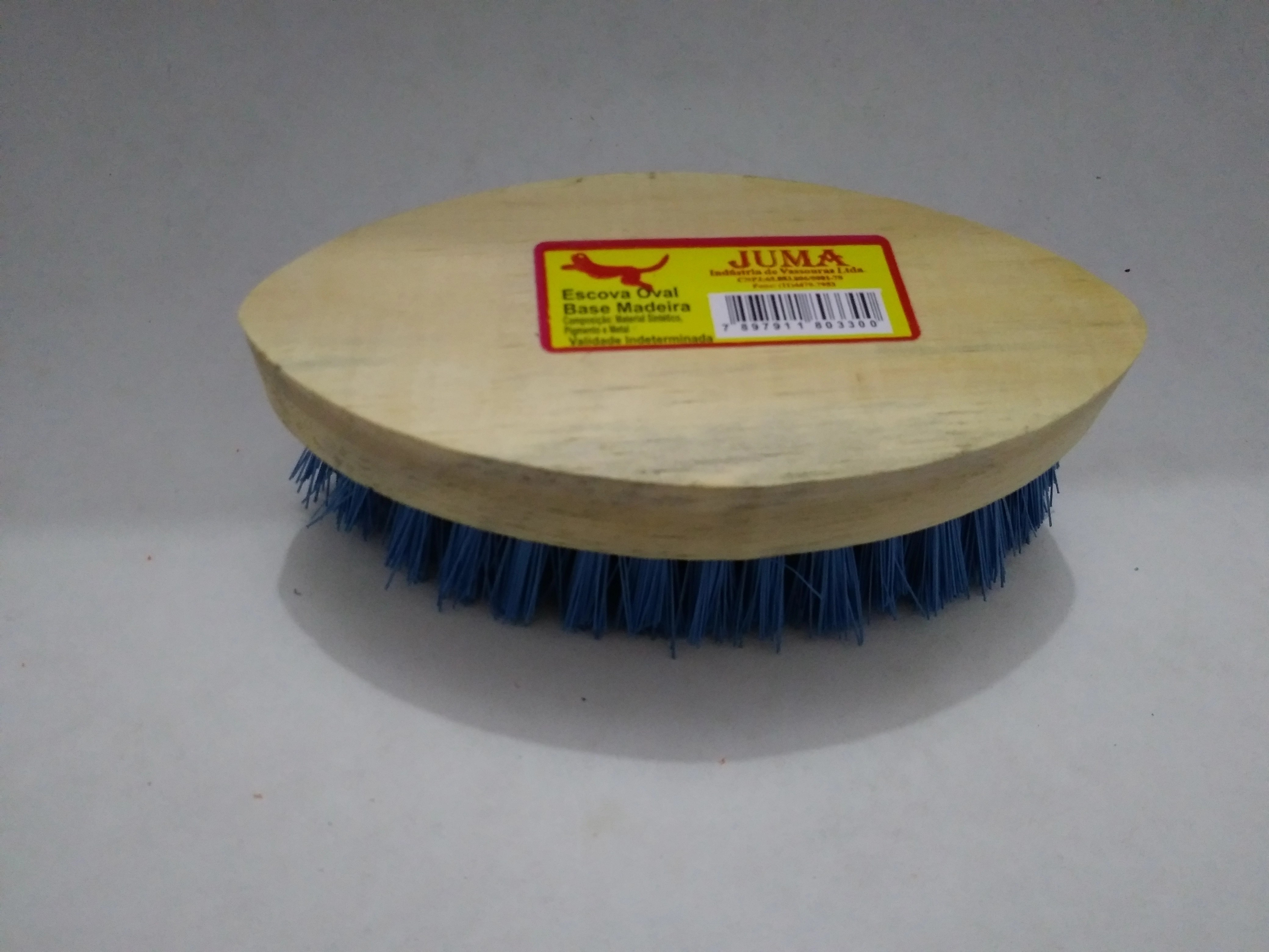 Escova Juma Oval Madeira