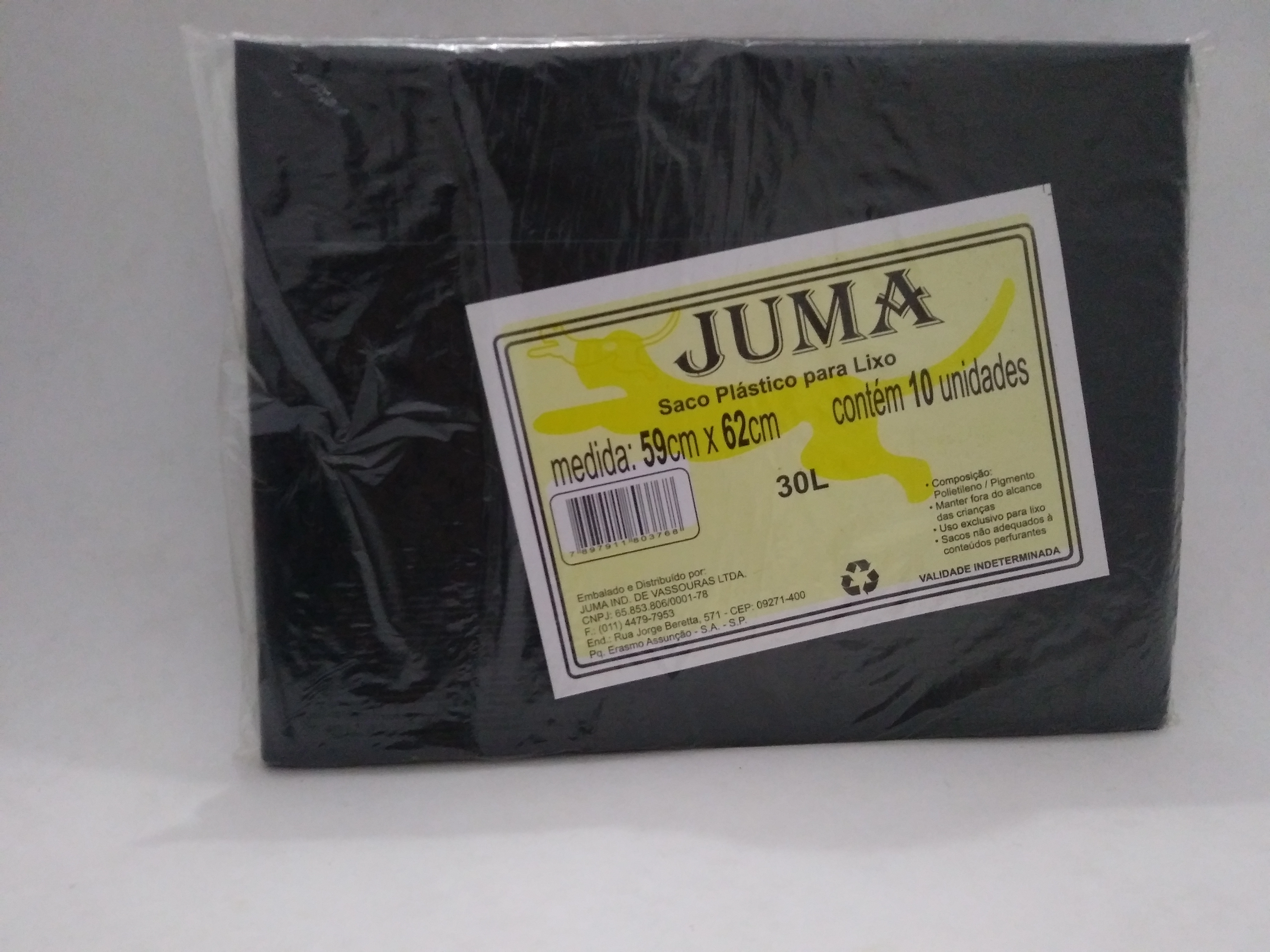 Saco De Lixo Juma 30l C/10