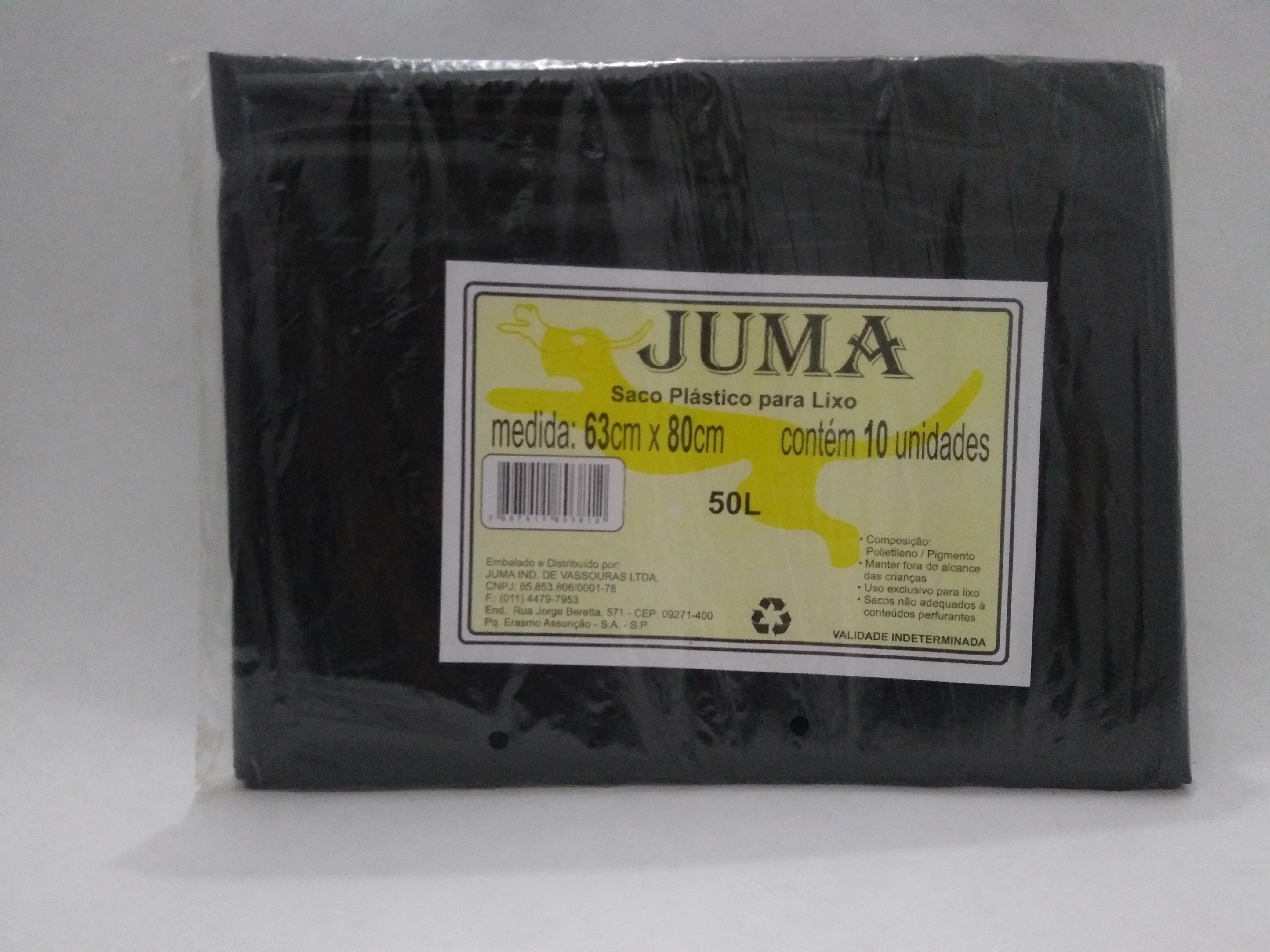 Saco De Lixo Juma 50l C/10