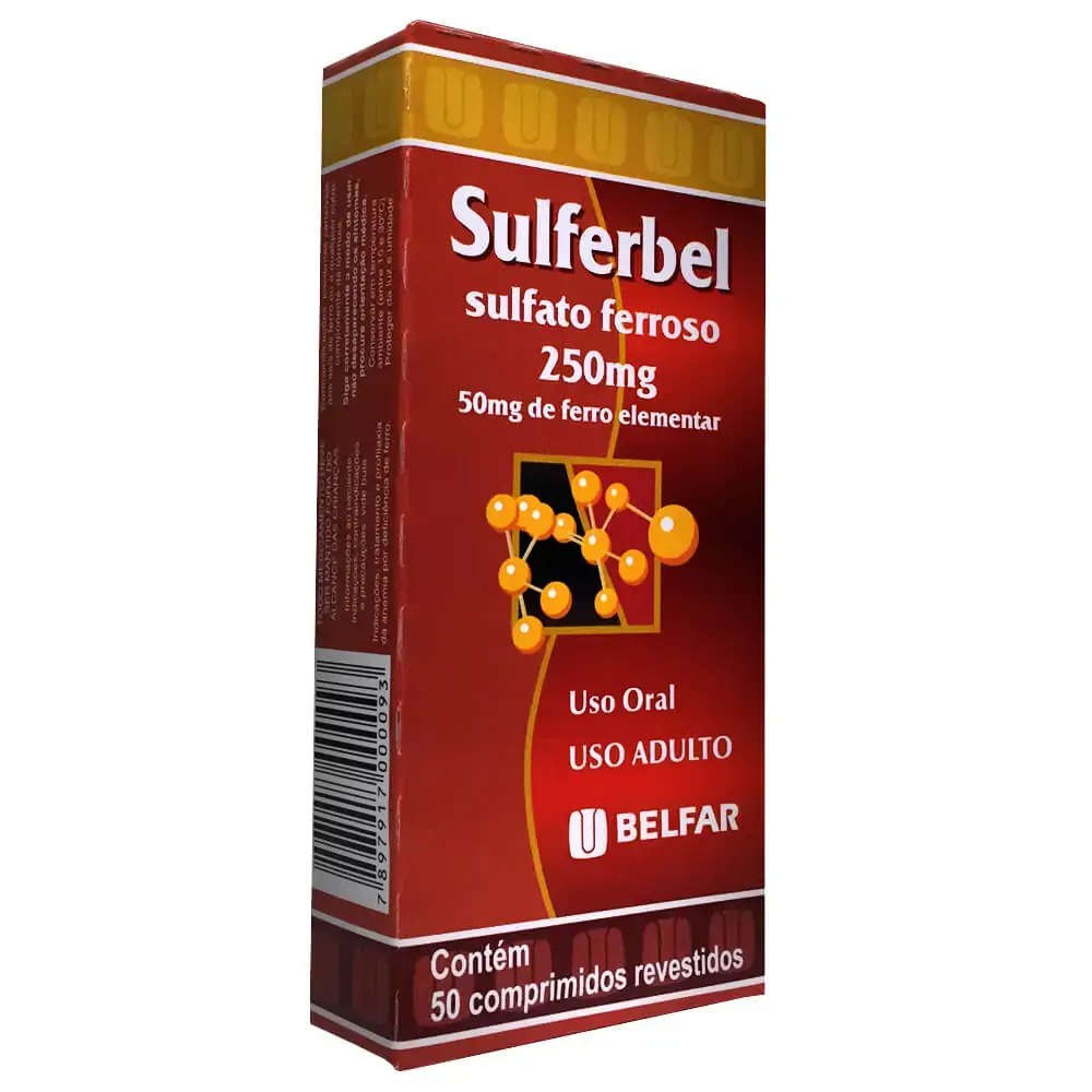 Sulferbel 250 Mg 50 Comprimidos Belfar Similar