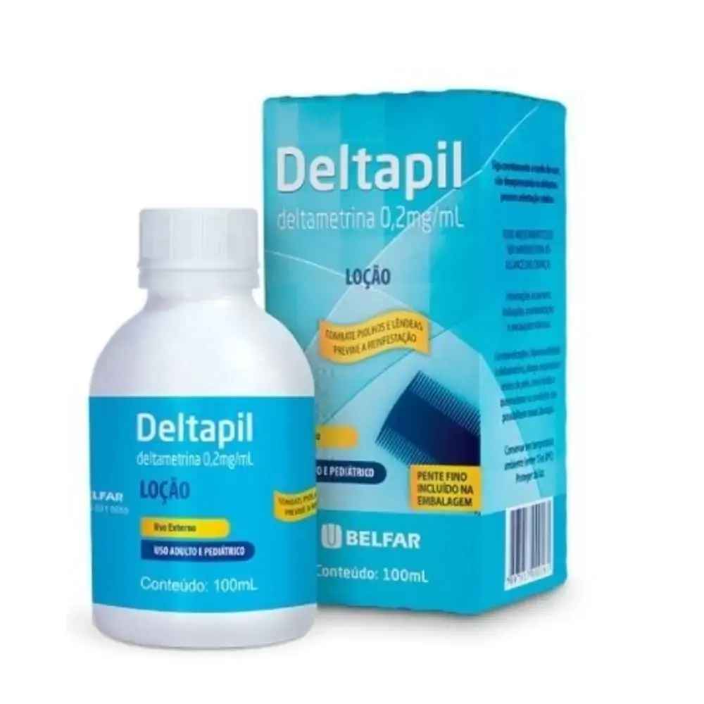 DELTAMETRINA LOÇÃO 100ML - DELTAPIL