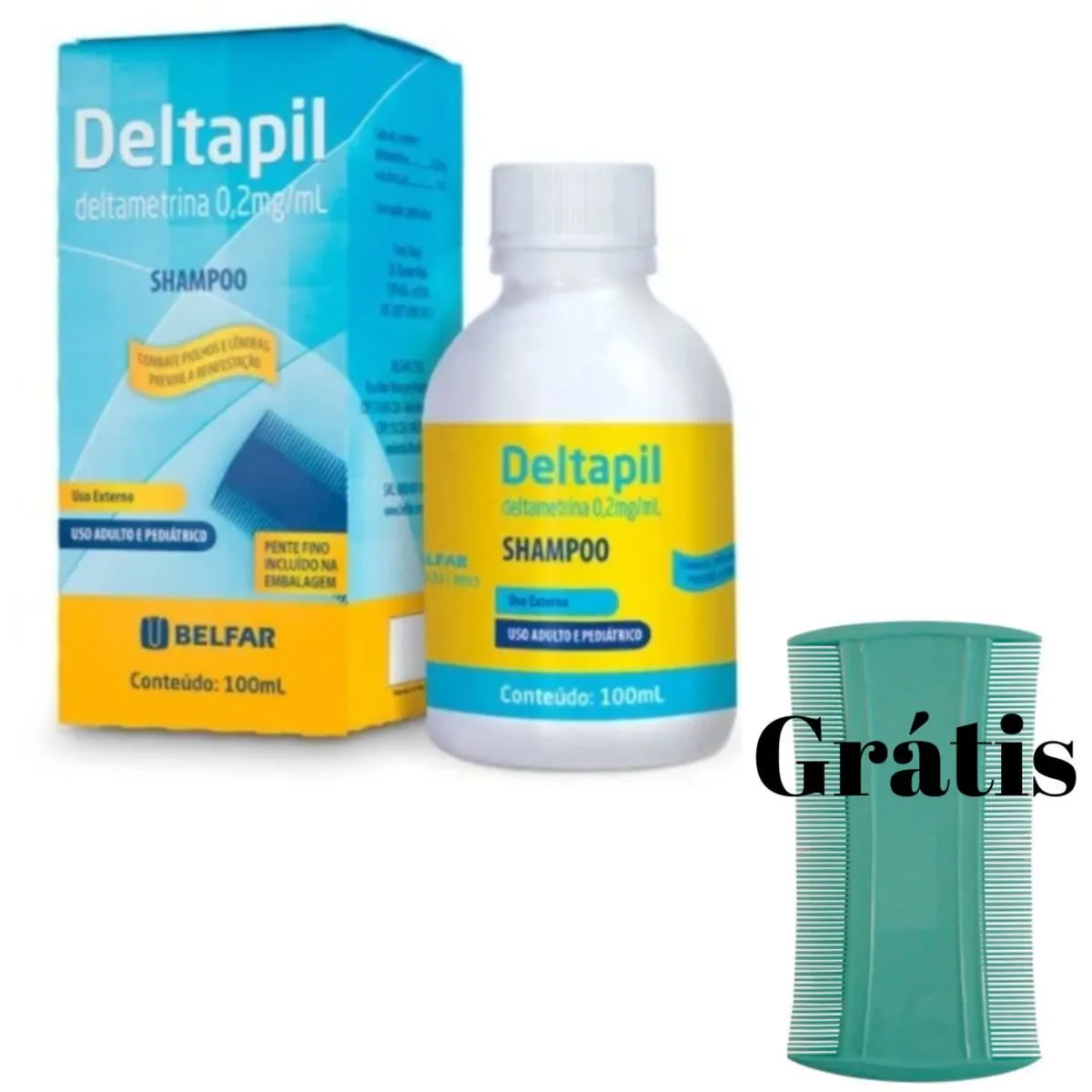 DELTAMETRINA SH 100ML - DELTAPIL