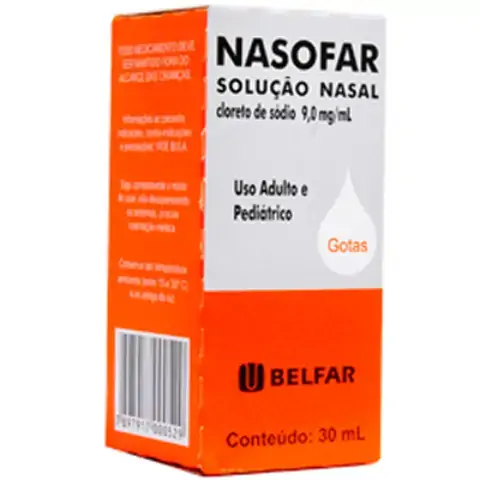 Nasofar 0,1 Mg/ml 9 Mg/ml Solução Nasal Belfar Similar