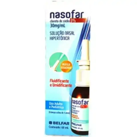 Nasofar 0,1 Mg/ml 9 Mg/ml Solução Nasal Belfar Similar