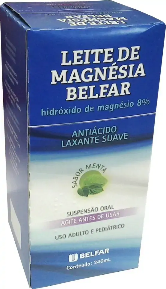 Leite De Magnesia Belfar Sus Fr