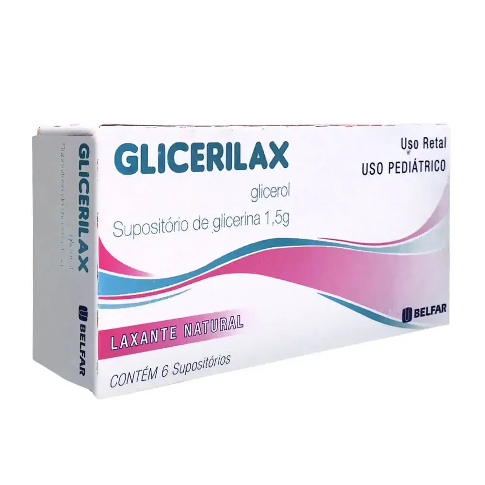 Glicerilax Pediatrico Caixa 6 Sup