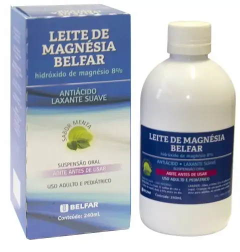 Leite De Magnesia Belfar Fr X