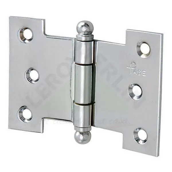 Dobradiça para Janela 4.1/2" Latão Cromado Ferragens Pagé 2 peças