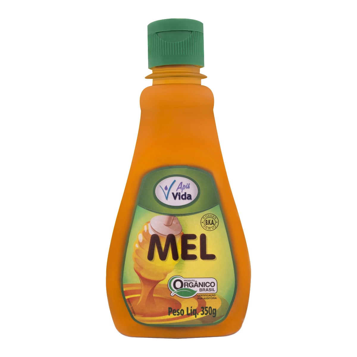 Mel Orgânico Apis Vida Squeeze 350g