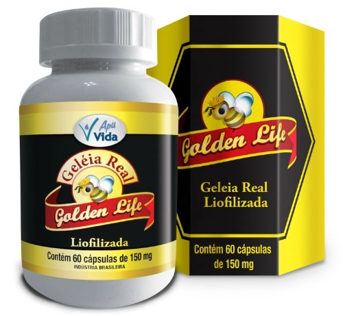 Geleia Real Golden Life Liofili Caps C/60