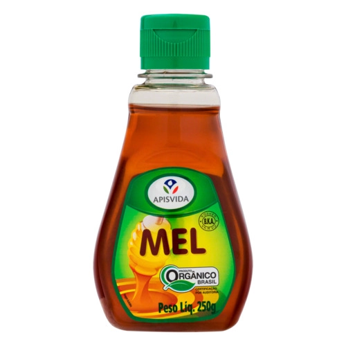 Mel Orgânico Apis Vida Squeeze 250g