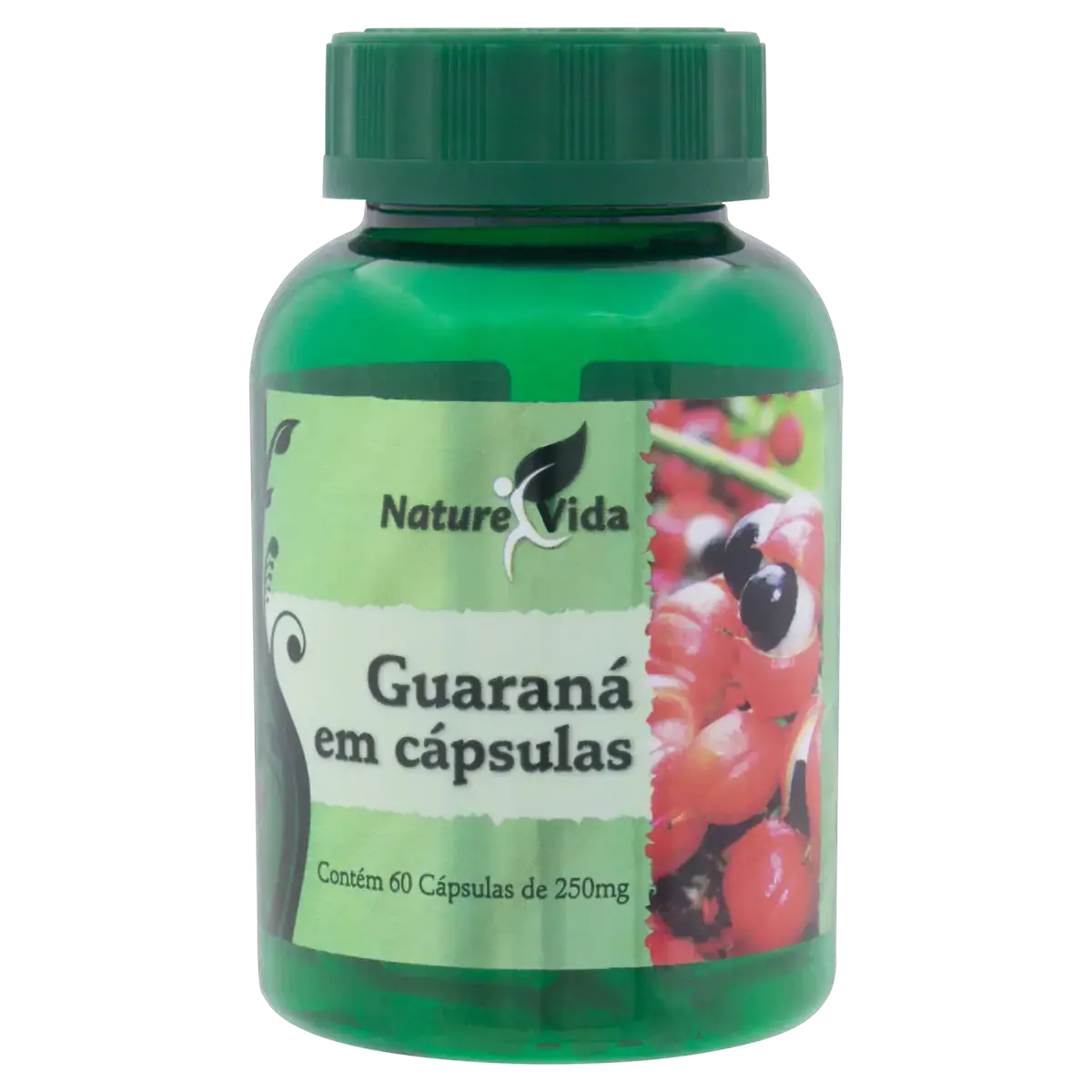 Guaraná Nature Vida Frasco 60 Cápsulas