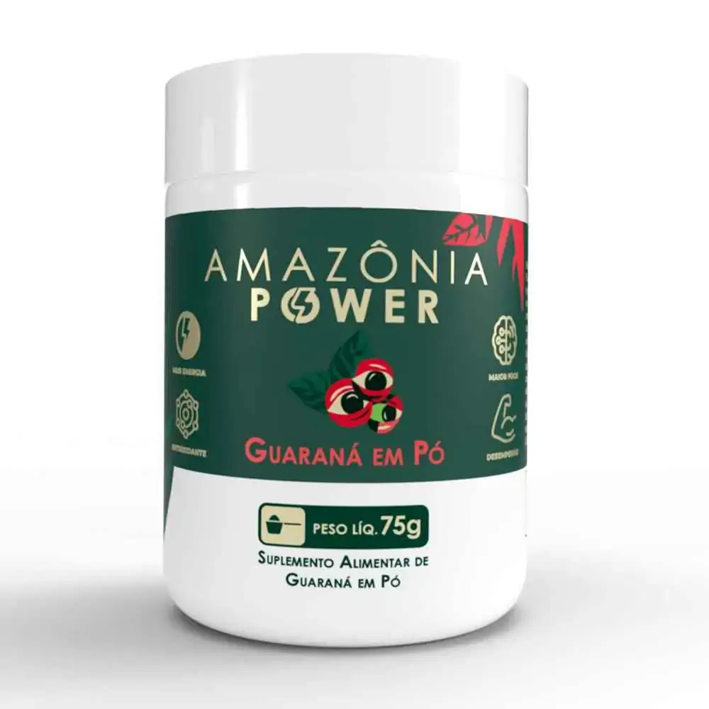 Amazonia Power Guarana Em Po 75g