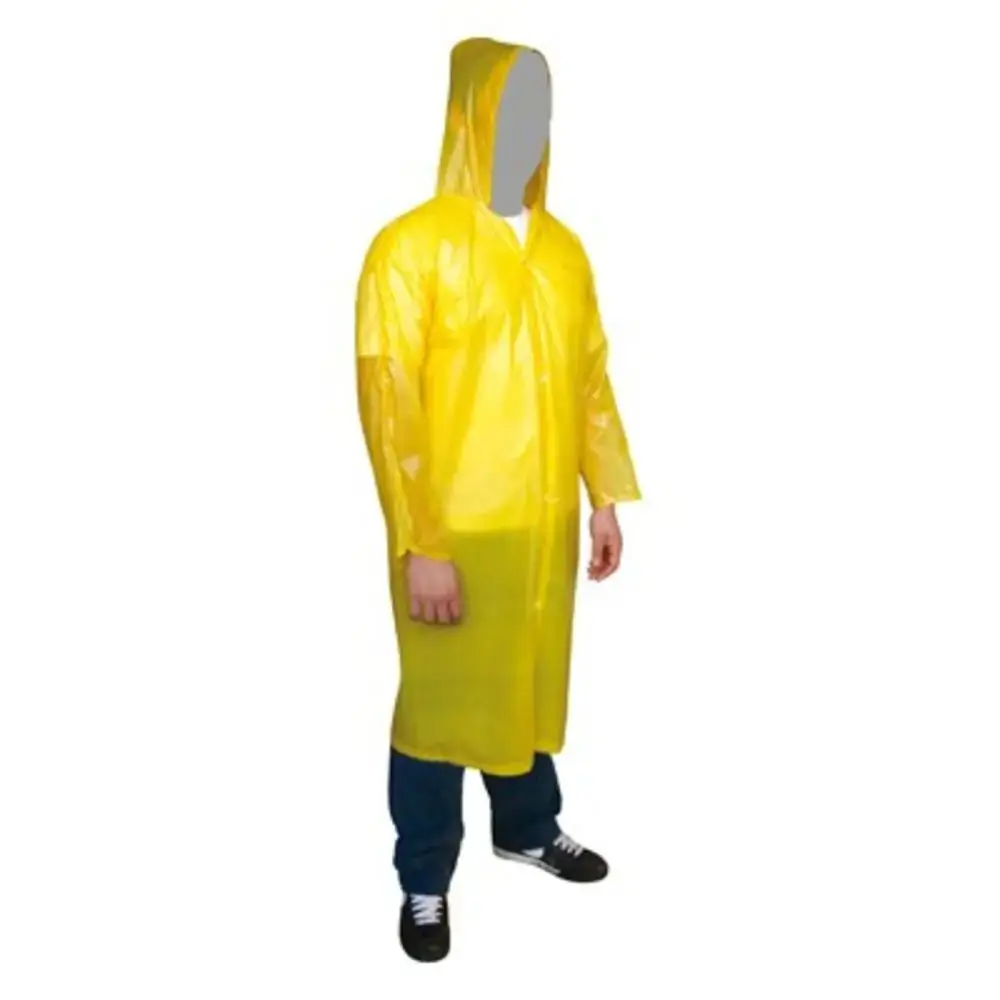 Capa P/chuva Plast Nova Amarelo