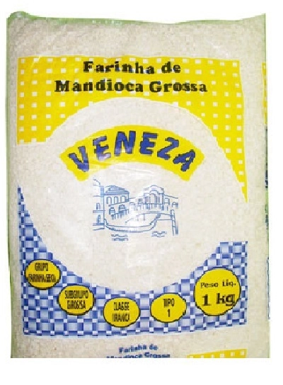 Farinha Mandioca Veneza 1kg Grossa