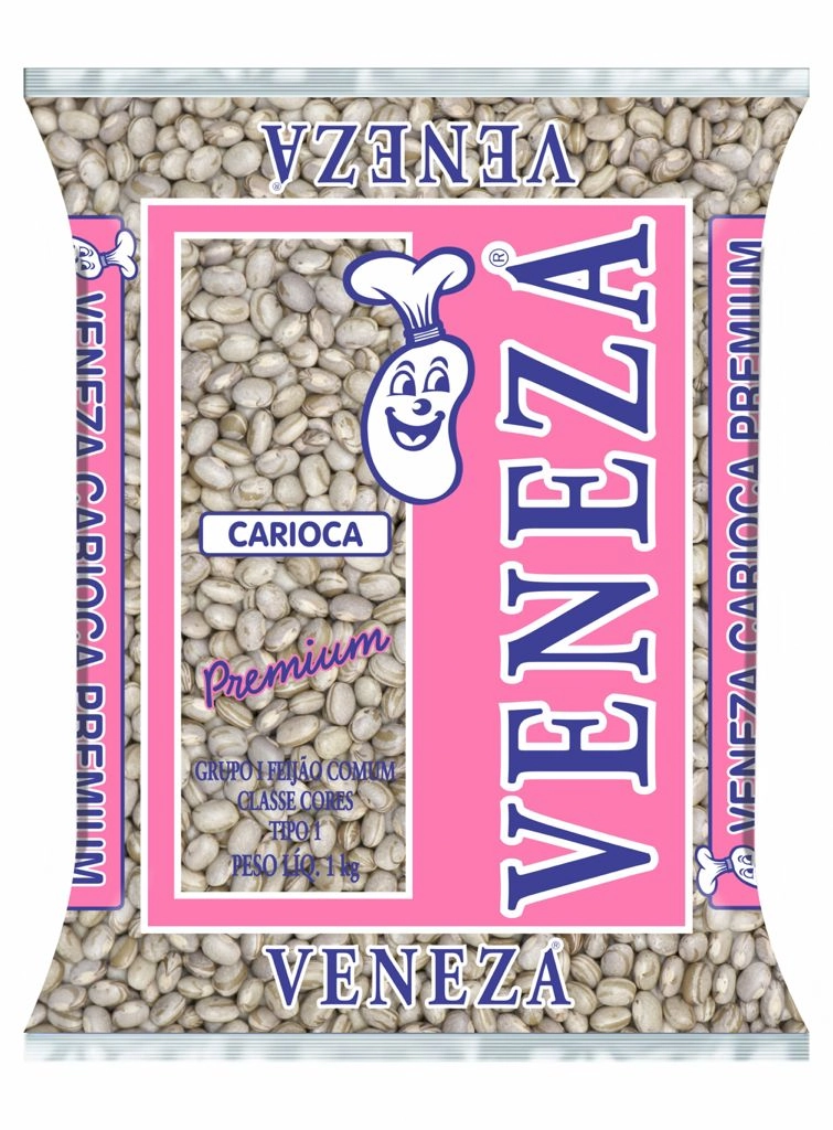 Feijao Veneza T1 Pc 1kg Carioca Premium