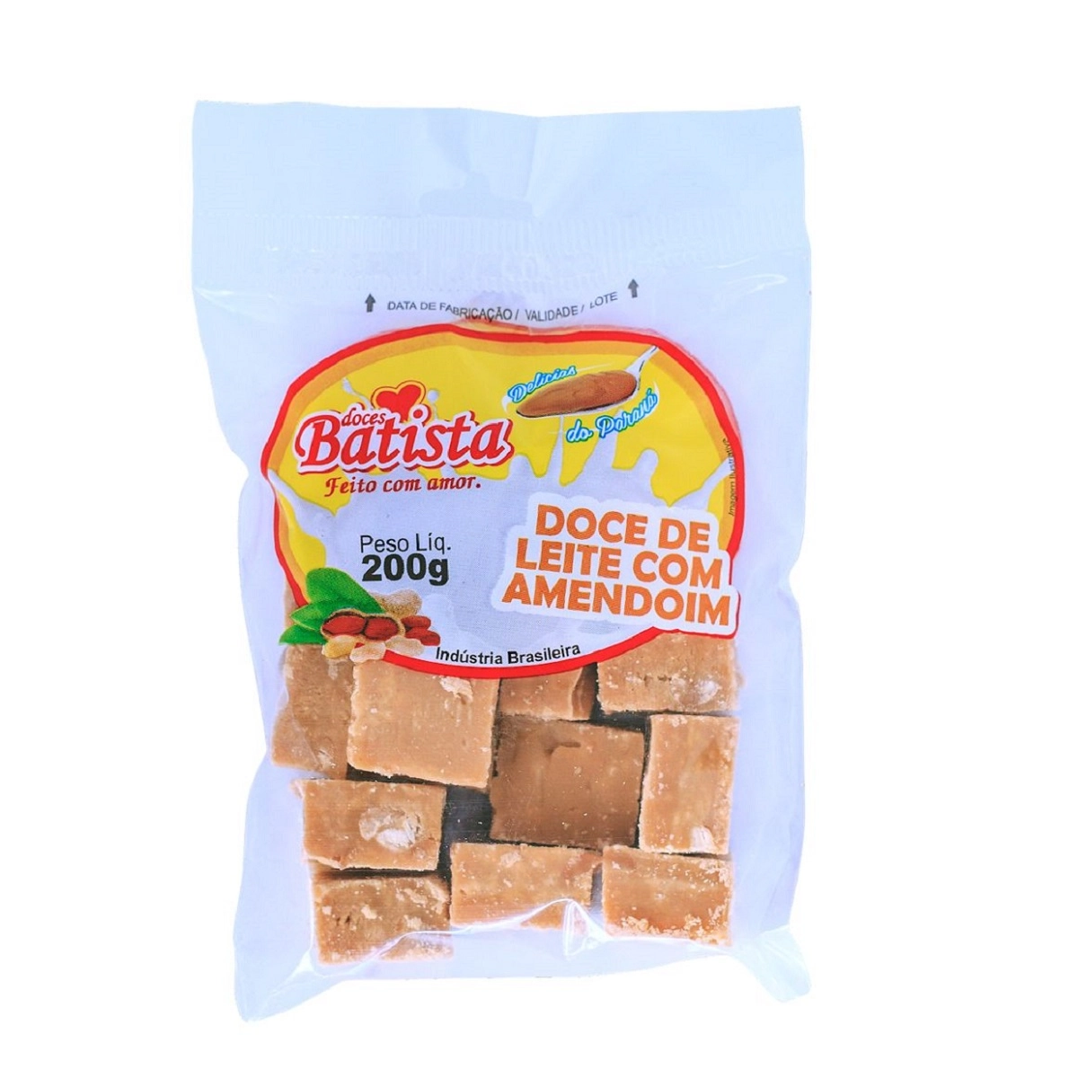 Doce De Leite Com Amendoim
