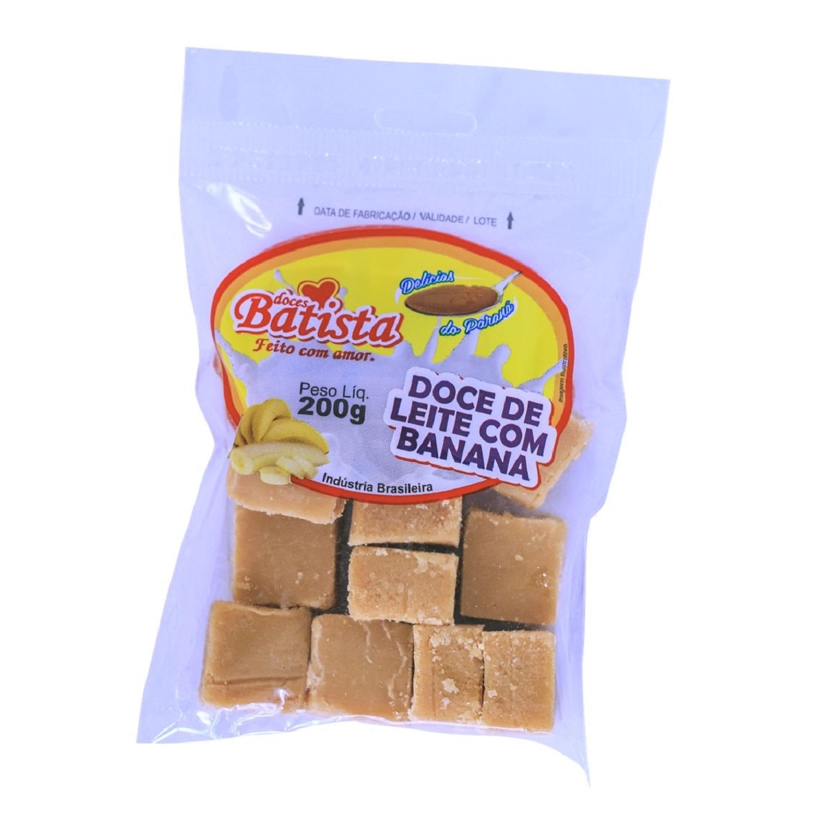Doce Batista 200g Leite C/banana