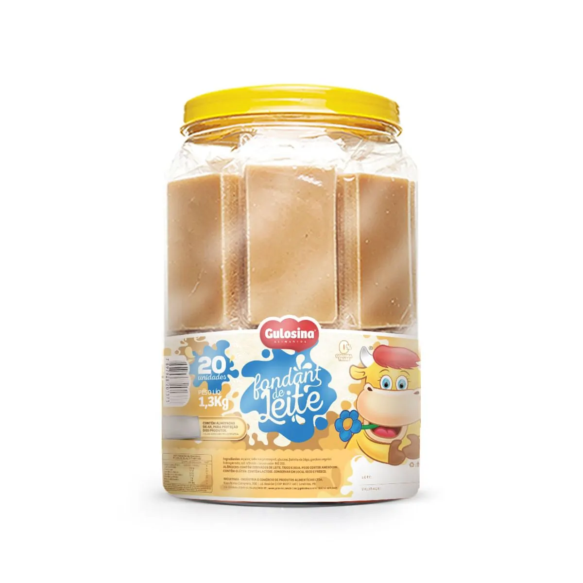 Fondant De Leite 1,1kg Gulosina