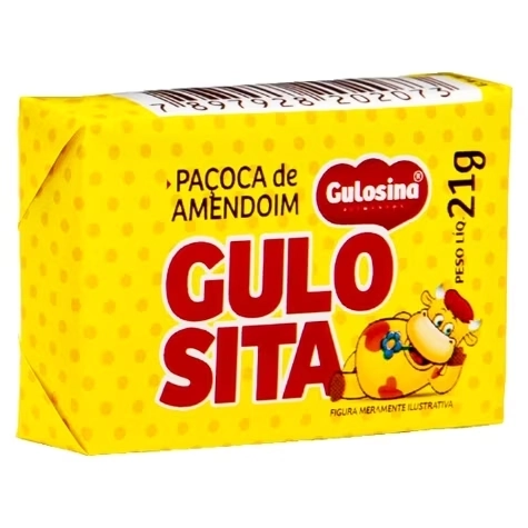 Paçoca De Amendoim Gulo Sita 21g