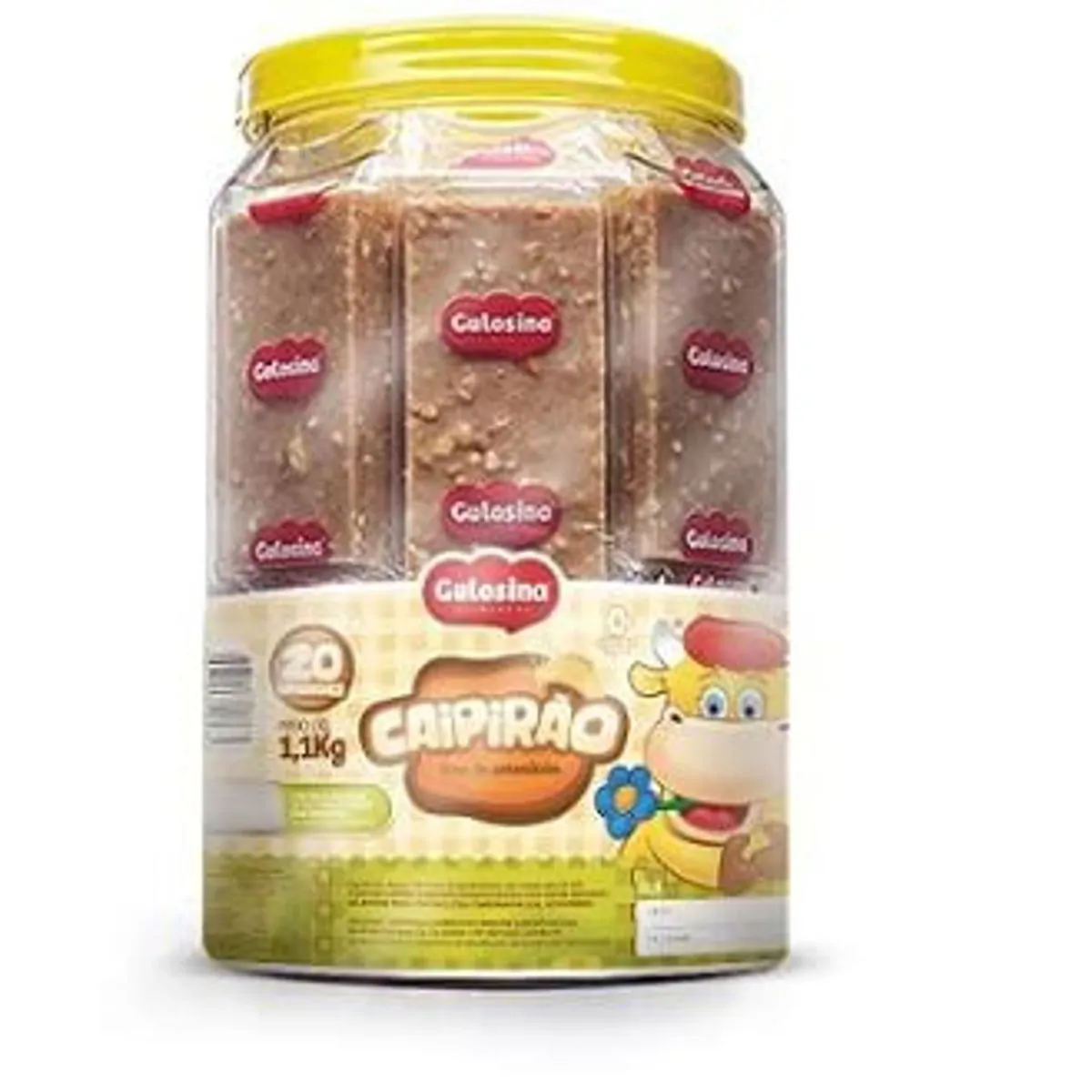 Doce Gulosina 1,1kg Pacoca Caipirao