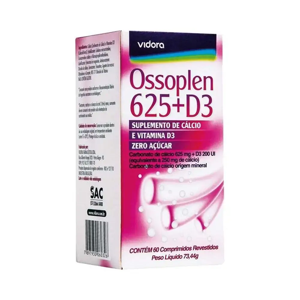 Ossoplen 625mg D3 60cap