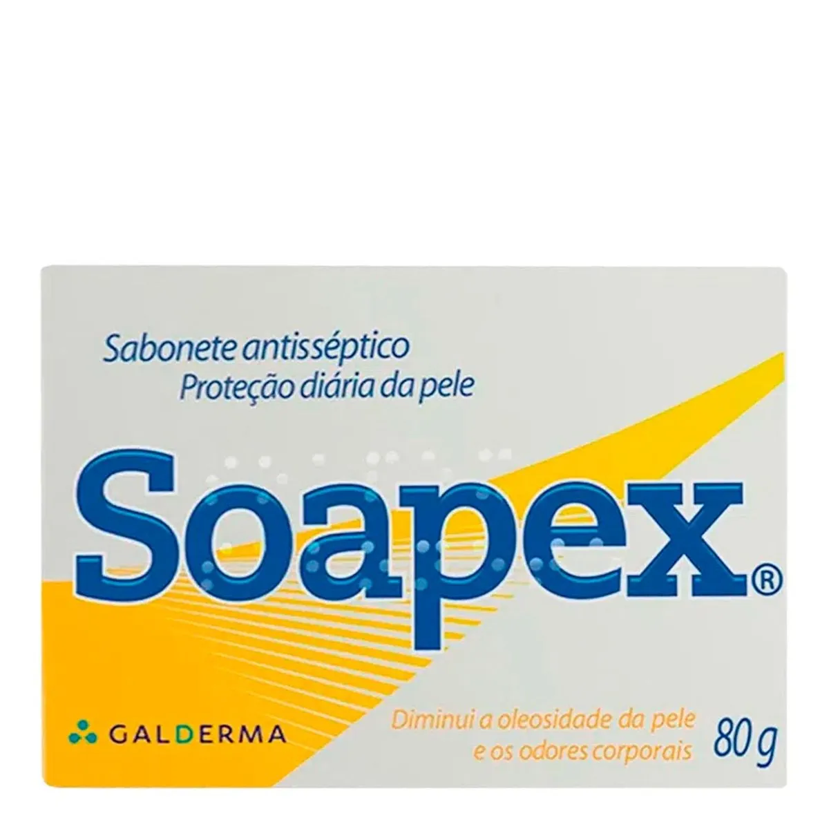 Sabonete Barra Antisséptico Soapex Caixa 80g