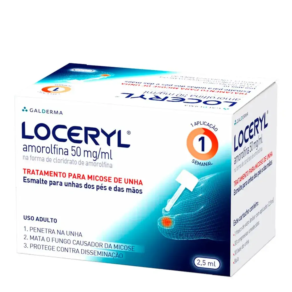 Loceryl 50mg/ml Galderma Caixa 2,5ml