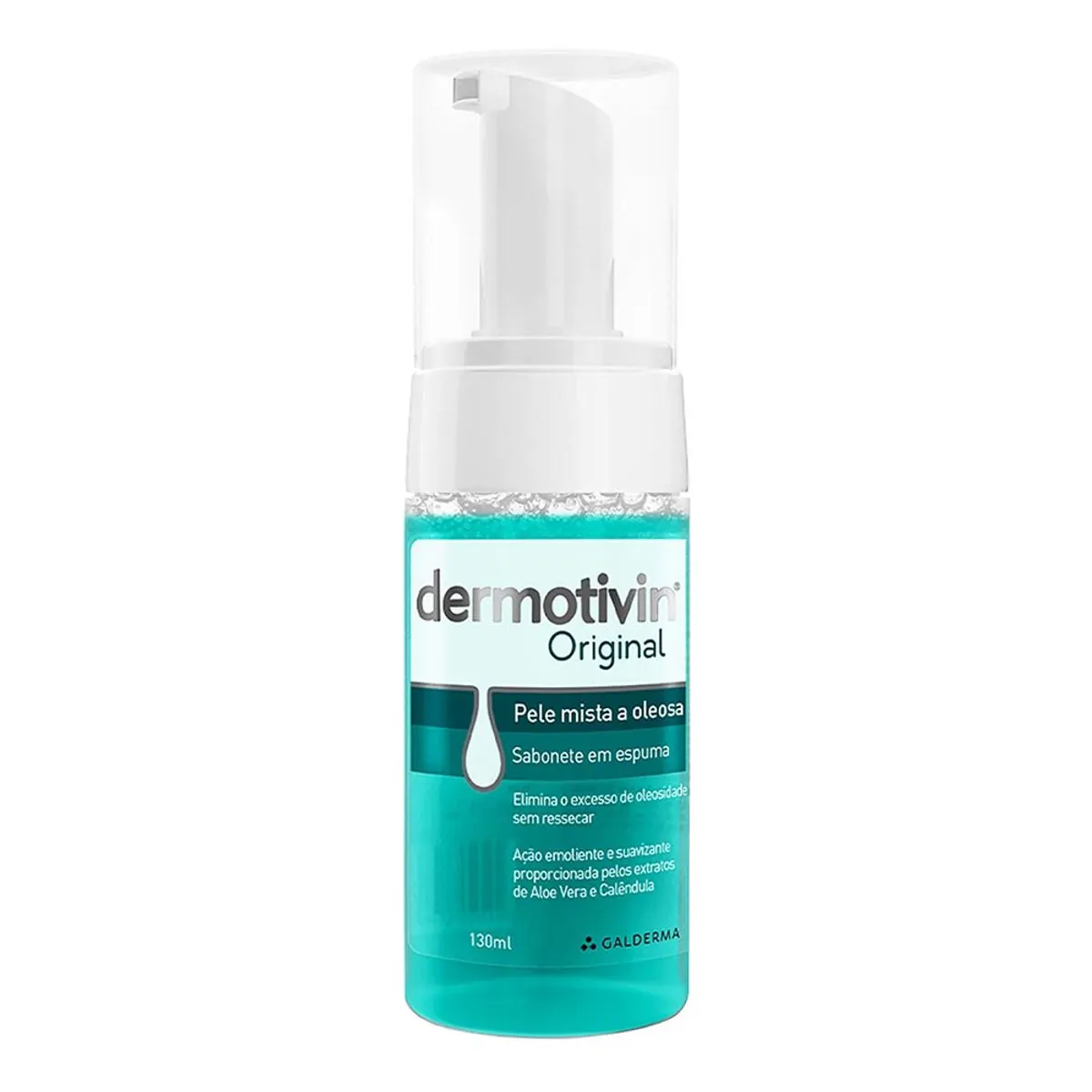Sabonete Espuma Dermotivin Original Frasco 130ml