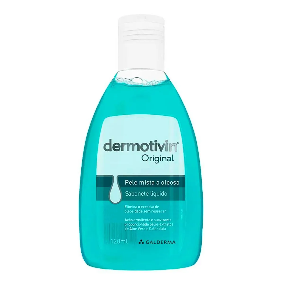 Sabonete Líquido Facial Dermotivin Original Frasco 120ml