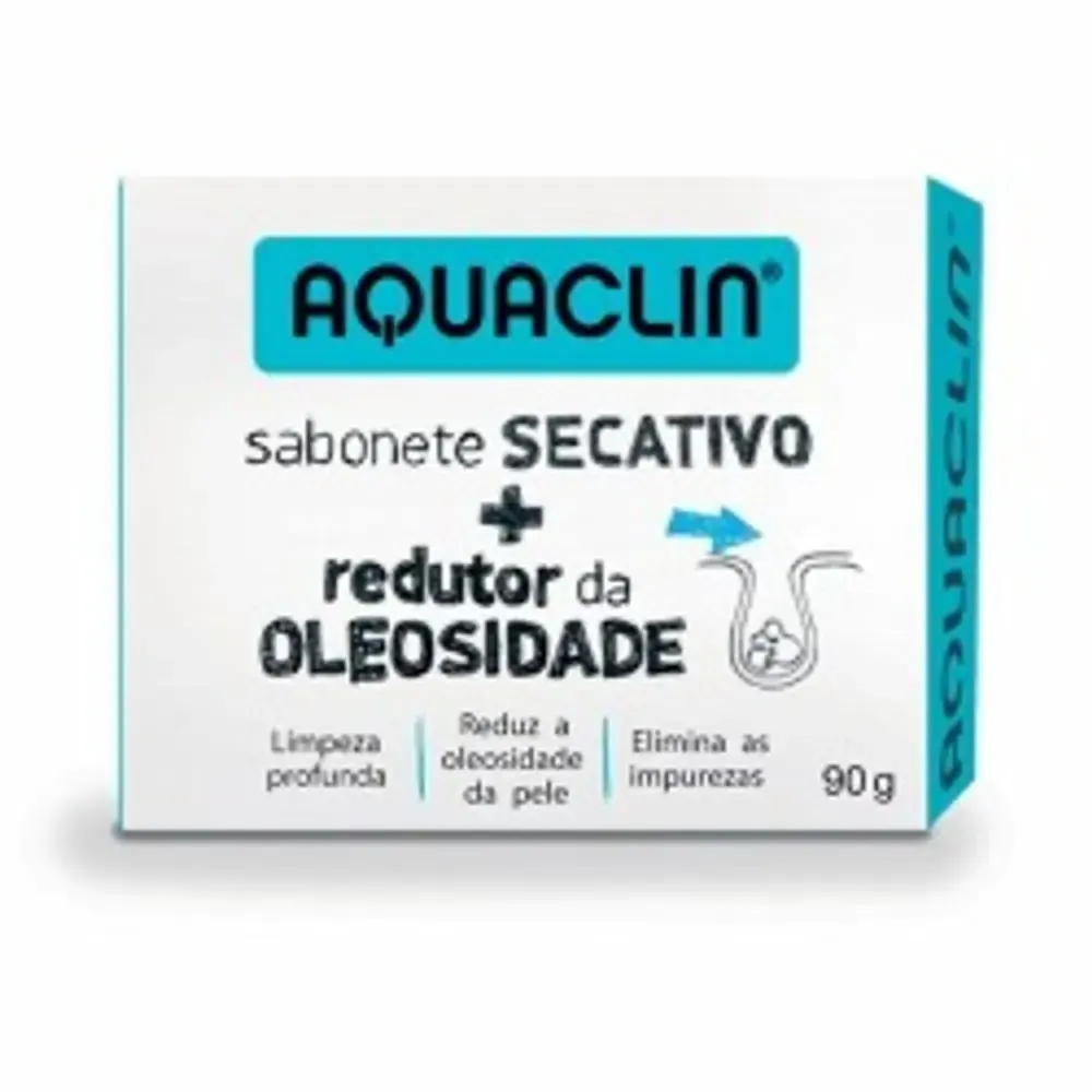 Aquaclin Sabonete Azul Barra