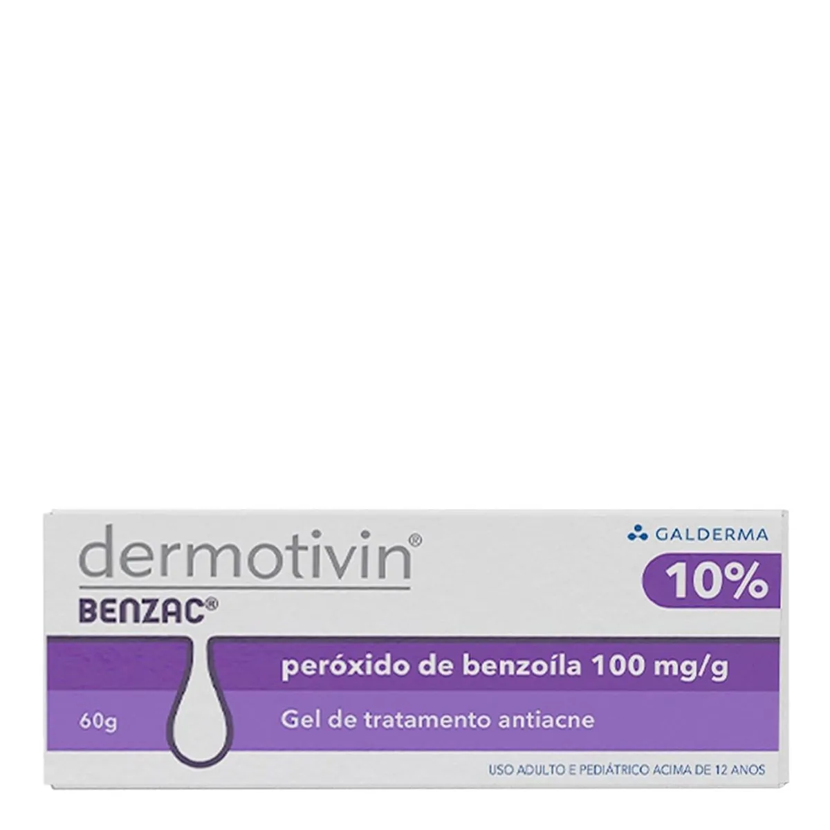 Benzac Ac Gel 100mg/g Galderma Caixa 60g