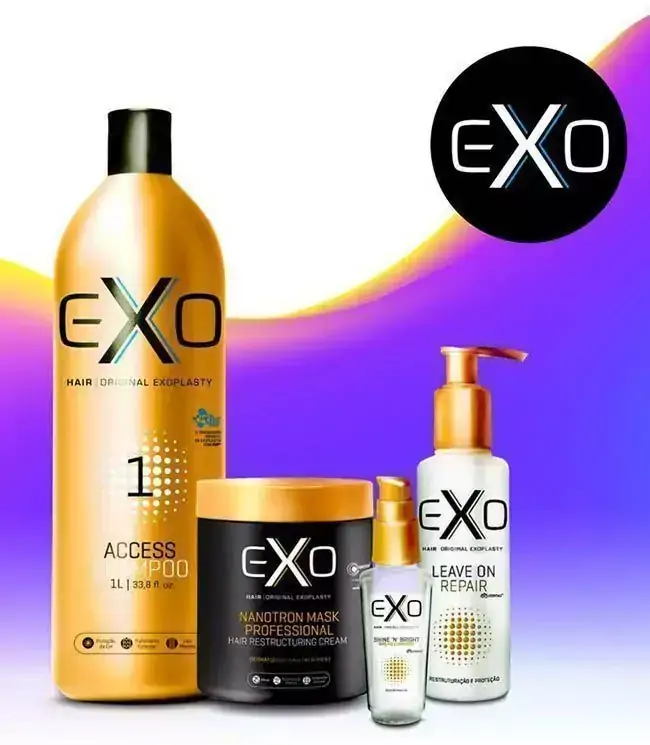 Exo Hair Kit Hidratação Nanotrônica (4 Produtos)