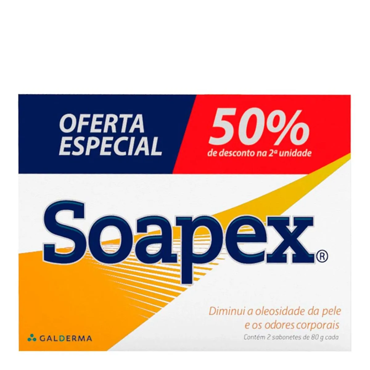 Kit Sabonete Corporal Soapex Galderma 2 Unidades