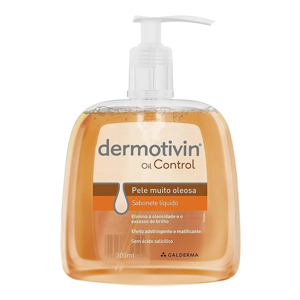 Sabonete Liquido Dermotivin Oil Control 300ML