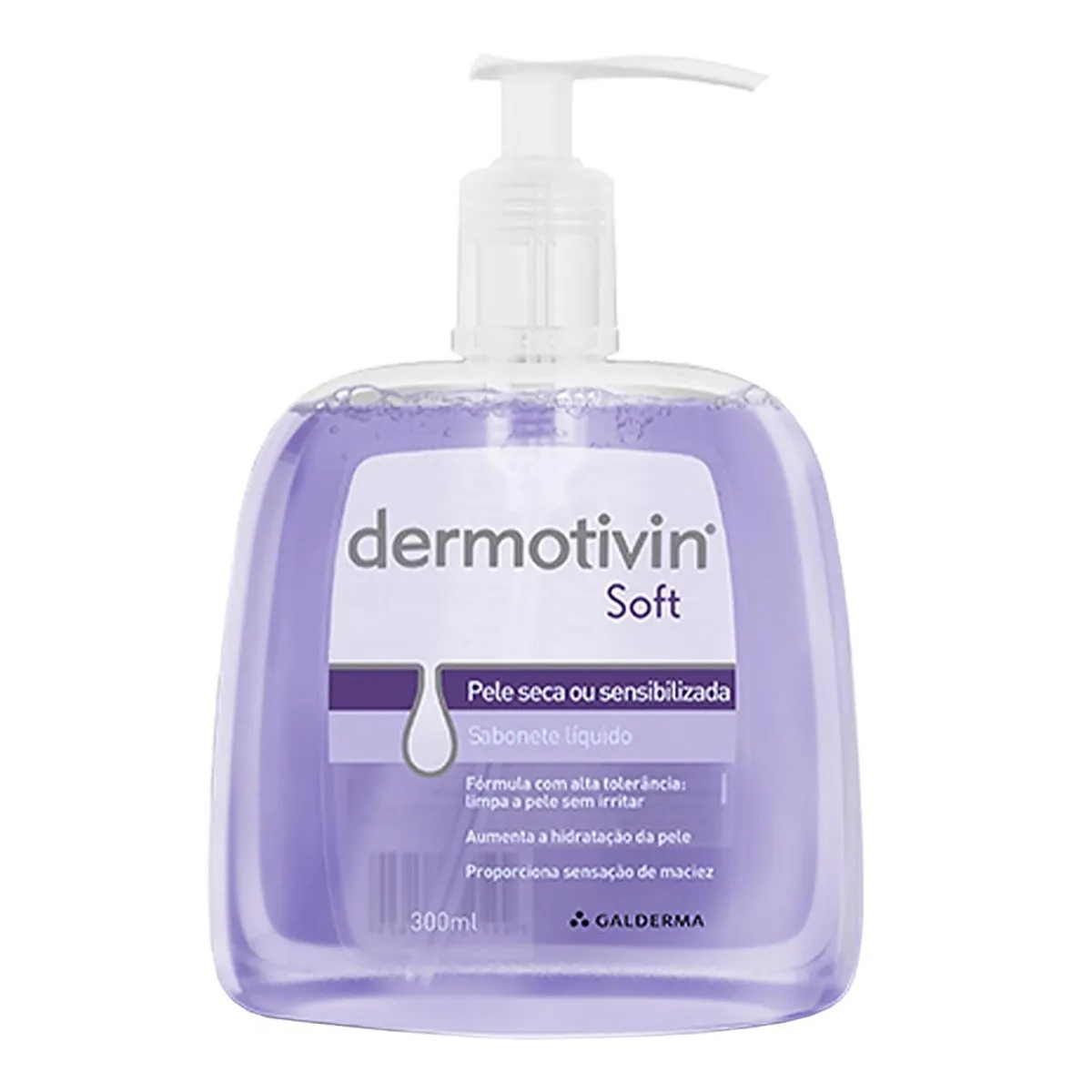 Galderma Dermotivin Soft Sabonete Líquido Pump 300ml